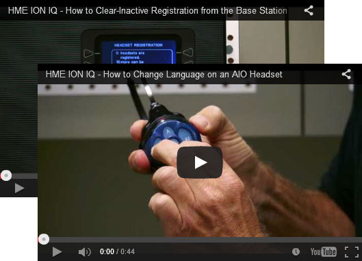 HME drive-thru heaset repair videos